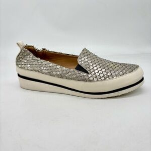 Ron White Nell Metallic Platform Slip On